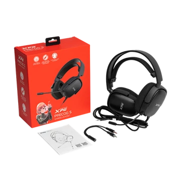 ADATA XPG Fejhallgató Precog S, 3,5mm Jack, Fekete