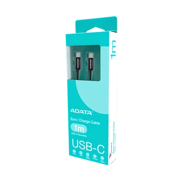 ADATA kábel USB 3.2 - USB TypeC - TypeC 1m műanyag fekete