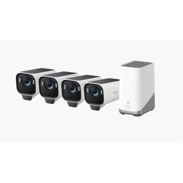 ANKER EUFYCAM S3 Pro Biztonsági Kamera Rendszer (4+1) 4K UHD, Beépített Napelem, BionicMind, kültéri - T88943W1