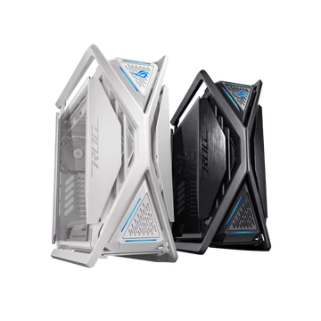 ASUS Ház ROG Hyperion GR701, Tápegység nélkül, Fehér, Üvegfalú