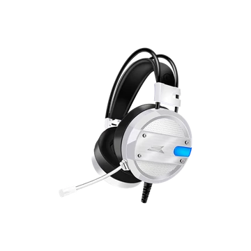 BARACUDA BGH-031W CONCH-W vezetékes gamer fejhallgató mikrofonnal, fehér