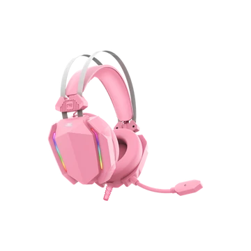 BARACUDA BGH-041P SEAGUL-P gamer fejhallgató mikrofonnal, pink