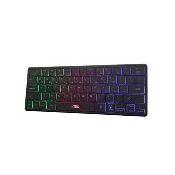 BARACUDA BGK-04141B-US SEAHORSE-B-US vezetékes gamer billentyűzet, angol, 64 gomb