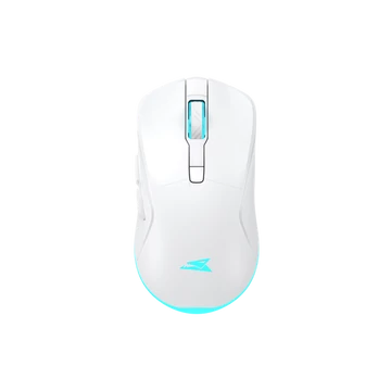 BARACUDA BGM-122W TURTLE-W vezetékes gamer egér, 3200dpi 6D, fehér