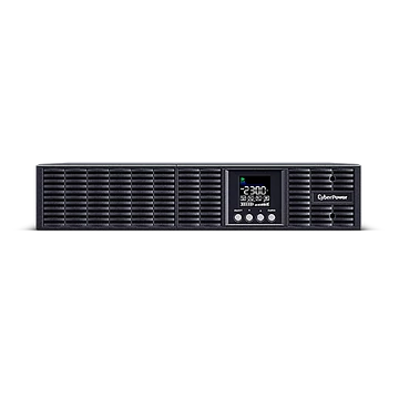 CYBERPOWER UPS, 1000VA/900W, 8xC13, színes LCD, szünetmentes, tiszta színuszos, online kettős konverzió, rack/tower