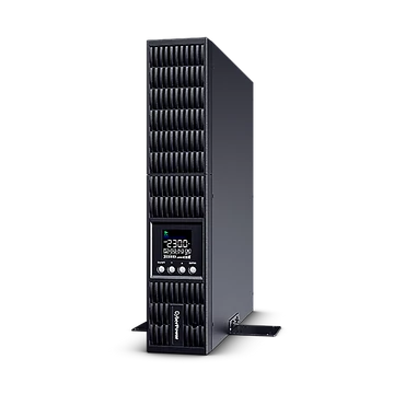 CYBERPOWER UPS, 1500VA/1350W, 8xC13, színes LCD, szünetmentes, tiszta színuszos, online kettős konverzió, rack/tower