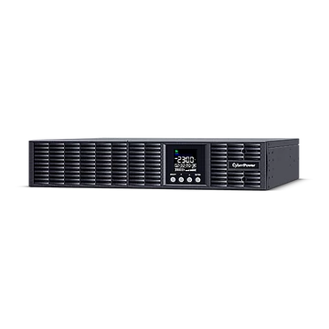 CYBERPOWER UPS, 3000VA/2700W, 8xC13, színes LCD, szünetmentes, tiszta színuszos, online kettős konverzió, rack/tower