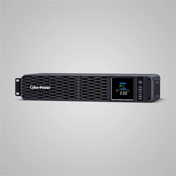 CYBERPOWER UPS 8xIEC C13 ,1xUSB 1600VA 1000W Aktív PFC, színuszus szünetmentes,LINE-INTERAKTÍV, AVR, színes LCD, rack