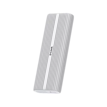 D-LINK Külső Ház USB-C 4.0 to M.2 NVMe Alumínium (40Gbps) Fehér, DSP-411