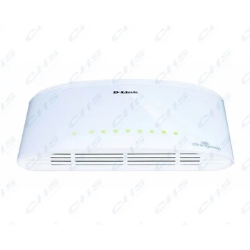 D-LINK Switch 8x1000Mbps Műanyagházas Asztali, DGS-1008D/E