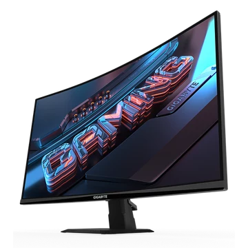 GIGABYTE Ívelt VA LED Monitor 27" GS27QCA 2560x1440, 2xHDMI/Displayport