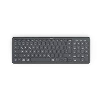HAMA 173057, BILLENTYŰZET "WK-300",FEKETE, VEZETÉK NÉLKÜLI