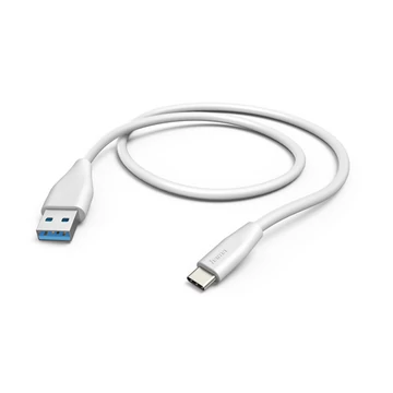 HAMA 201596, FIC E3 ADATKÁBEL USB 3.1,  TYPE-C/USB A, 1,5M, FEHÉR