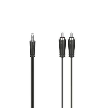 HAMA 205110, FIC 3,5MM JACK-2RCA ÖSSZEKÖTŐKÁBEL 1,5M