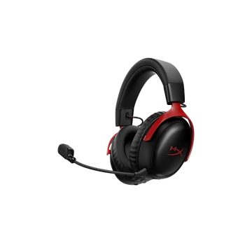 HP HYPERX vezeték nélküli gaming fejhallgató Cloud III S - fekete/piros