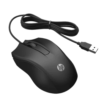HP vezetékes egér 100 - fekete