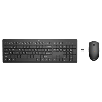 HP vezeték nélküli billentyűzet és optikai egér 235  - fekete