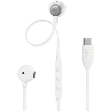 JBL Tune 305 (USB-C Vezetékes fülhallgató), Fehér
