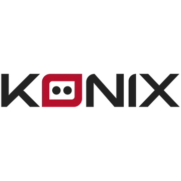 KONIX -  Nintendo Switch/PC LED Vezeték Nélküli kontroller, Átlátszó