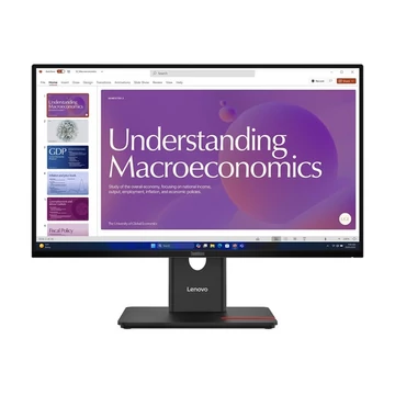 LENOVO Monitor - ThinkVision T24D-40; 23,8" FHD 1920x1080 IPS 120Hz, 16:9, 1500:1, 250cd/m2, 4ms, HDMI, DP,USB AC, RJ45