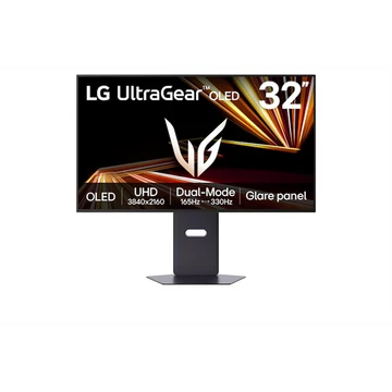 LG Gaming OLED monitor 32GX850A 31,5" 4K 3840x2160, 16:9, 275cd/m2, 0,03ms, DisplayPort/2xHDMI/USB, áll. mag.