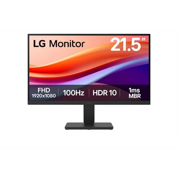 LG VA Full HD monitor 21,5" 22U401A-B, 1920x1080, 16:9, 250cd/m2, 5ms, 100Hz, HDMI/VGA