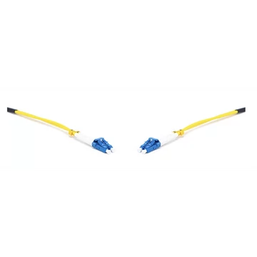 LINKEASY Duplex patch kábel  4 x LC/UPC csatlakozóval, 3mm duplex core 9/125 LSZH, 1 m