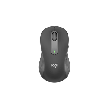 LOGITECH Egér - M650 Signature Vezeték Nélküli Optikai (Large) balkezes, Grafitszürke