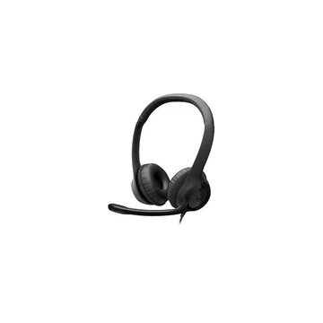 LOGITECH Fejhallgató 2.0 - H390 USB-C Mikrofonos, Fekete
