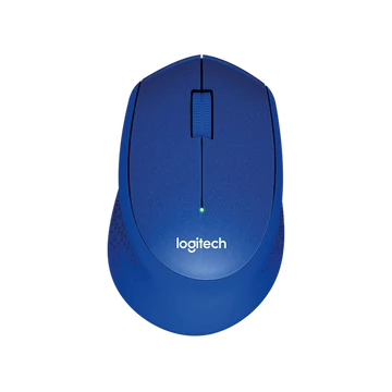 LOGITECH Egér - M330 Silent Plus Vezeték Nélküli Optikai, Kék