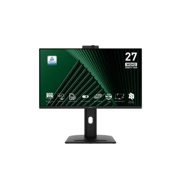 MSI Monitor Business PRO MP275QPDG 27" QHD 2560x1440, IPS 16:9 100Hz, 1 ms, 2x HDMI, DP,  Docking, Black