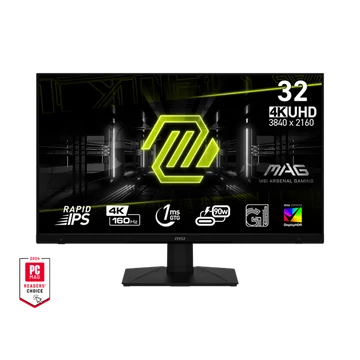 MSI Monitor GAMING MAG 322URDF E16 32" UHD, 3840x2160, 320/160Hz IPS, 440cd/m2, 1 ms, HDMI, DP, USB, Black