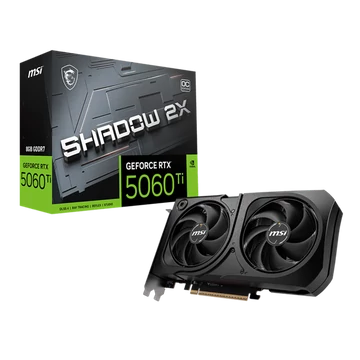 MSI Videokártya PCI-Ex16x nVIDIA RTX 5060 Ti SHADOW 2X PLUS 8GB DDR7 OC BULK
