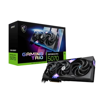 MSI Videokártya PCI-Ex16x nVIDIA RTX 5070 GAMING TRIO 12GB DDR7 OC
