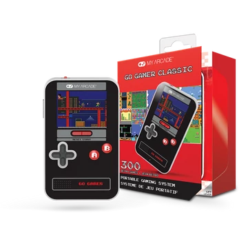 MY ARCADE Játékkonzol Go Gamer Classic 300in1 Fekete &amp; Piros Hordozható, DGUN-3909