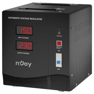 NJOY AVR (Feszültségszabályozó) Alvis 5000, Digital display, 150-270 VAC