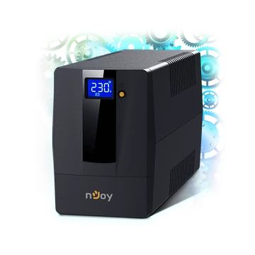 NJOY Szünetmentes + AVR Horus Plus 800, 800VA, 480W, Line-Interactive, LCD Touch display