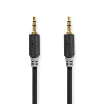 Nedis CABW22000AT30 sztereo audió kábel 3,5mm sztereo jack dugó - dugó,  aranyozott,  3 m