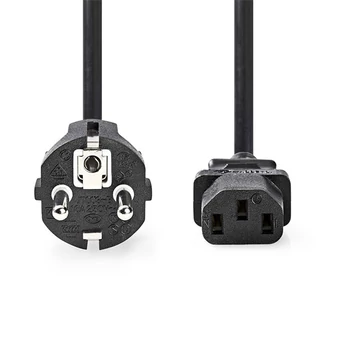 Nedis CEGL10030BK30 táp kábel IEC-320-C13, 3 x 1mm, hossz 3m