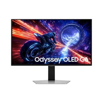 SAMSUNG Gaming 500Hz OLED monitor 27" G60SF, 2560x1440, 16:9, 300cd/m2, 0.03ms, DisplayPort/HDMIx2/USB, Pivot