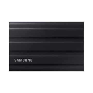 SAMSUNG Hordozható SSD T7 Shield, USB 3.2 Gen.2 (10Gbps), 2TB, Fekete