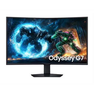 SAMSUNG Ívelt Gaming 165Hz VA monitor 37" 4K (3840 x 2160), 350 cd/m2, 1ms, 16:9, DisplayPort, HDMI