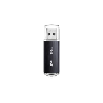 SILICON POWER Pendrive 64GB, Blaze - B02 USB 3.2 Gen 1, Fekete