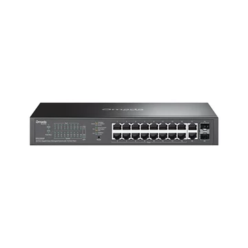 TP-LINK Switch 20x1000Mbps(16xPOE+) + 2xSFP Fémházas Easy Smart (Omada), ES220GP