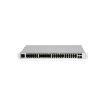 UBiQUiTi Switch 48x1000Mbps + 4x10000Mbps SFP+, Menedzselhető, Rackes - USW-PRO-48