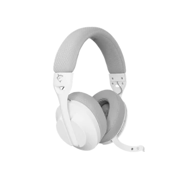 WHITE SHARK FALCON-W, GH-2441W, vezeték nélküli gamer fejhallgató, fehér