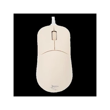 WHITE SHARK GRAPHENE-BE WS GM-5014BE vezetékes gamer egér  6D / 6200 dpi bézs RGB  Pixart 3327