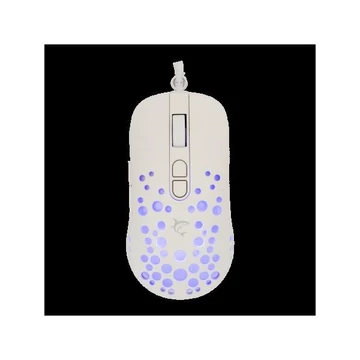 WHITE SHARK TRISTAN-W WS GM-9004W  7D / 12000 dpi fehér RGB gamer egér