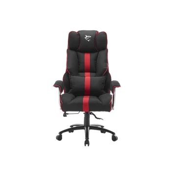 WHITE SHARK WS LE MANS LE MANS fekete/piros gamer szék, puha nyak, fej és hát párnák, lélegző felület, 120 kg-ig