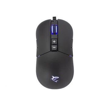 WHITE SHARK ARTHUR (GM-9005) gamer egér, 9D, fekete, 10000 dpi, RGB